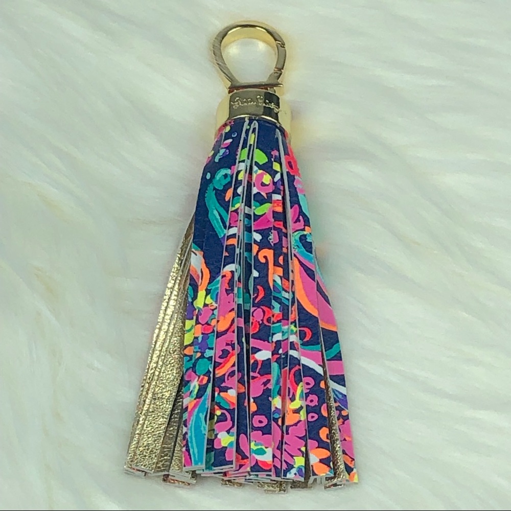 Lilly Pulitzer Tassel Keychain - Picture 3 of 6